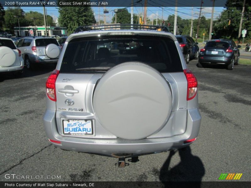 Classic Silver Metallic / Ash 2008 Toyota RAV4 V6 4WD