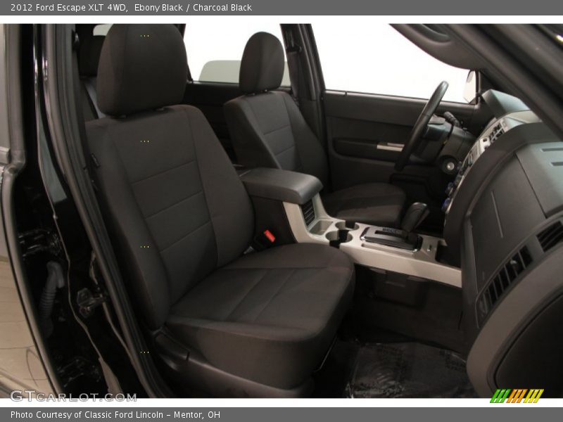 Ebony Black / Charcoal Black 2012 Ford Escape XLT 4WD