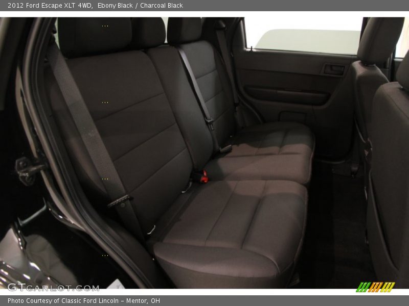 Ebony Black / Charcoal Black 2012 Ford Escape XLT 4WD