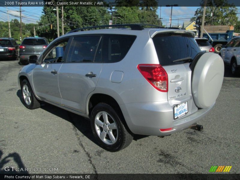 Classic Silver Metallic / Ash 2008 Toyota RAV4 V6 4WD