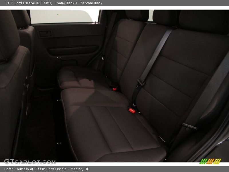 Ebony Black / Charcoal Black 2012 Ford Escape XLT 4WD