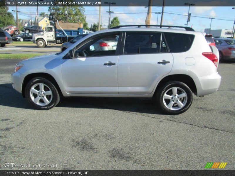 Classic Silver Metallic / Ash 2008 Toyota RAV4 V6 4WD