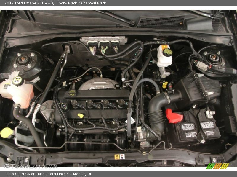 Ebony Black / Charcoal Black 2012 Ford Escape XLT 4WD