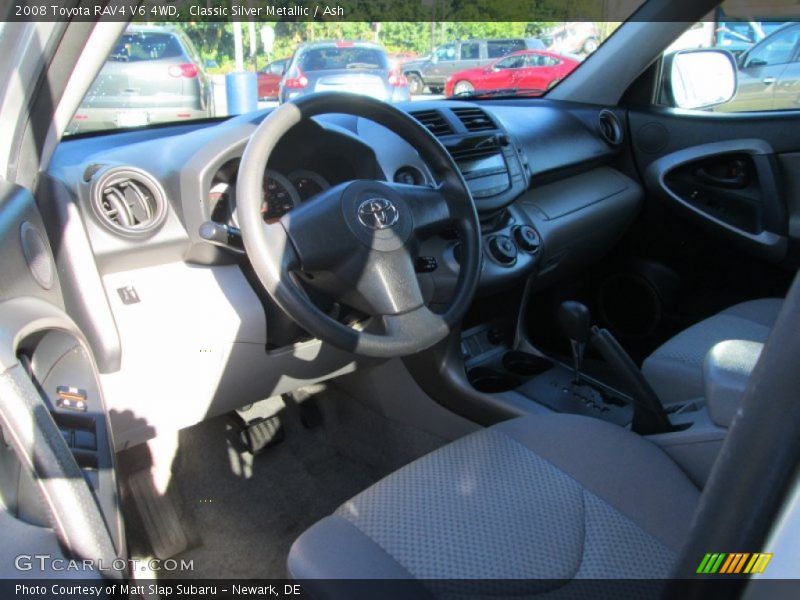 Classic Silver Metallic / Ash 2008 Toyota RAV4 V6 4WD