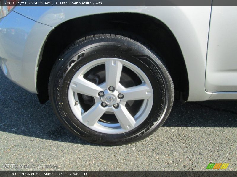 Classic Silver Metallic / Ash 2008 Toyota RAV4 V6 4WD