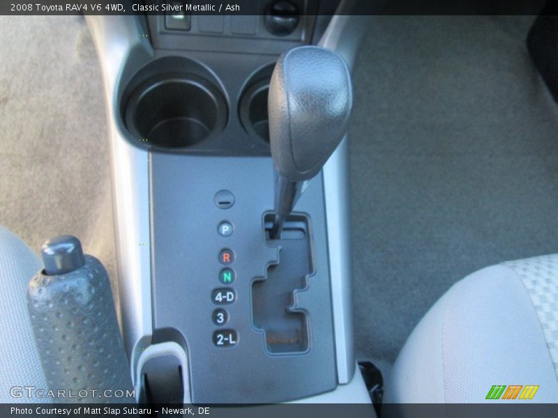 Classic Silver Metallic / Ash 2008 Toyota RAV4 V6 4WD