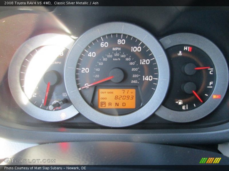 Classic Silver Metallic / Ash 2008 Toyota RAV4 V6 4WD
