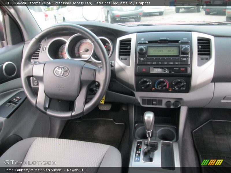 Barcelona Red Metallic / Graphite 2012 Toyota Tacoma V6 SR5 Prerunner Access cab