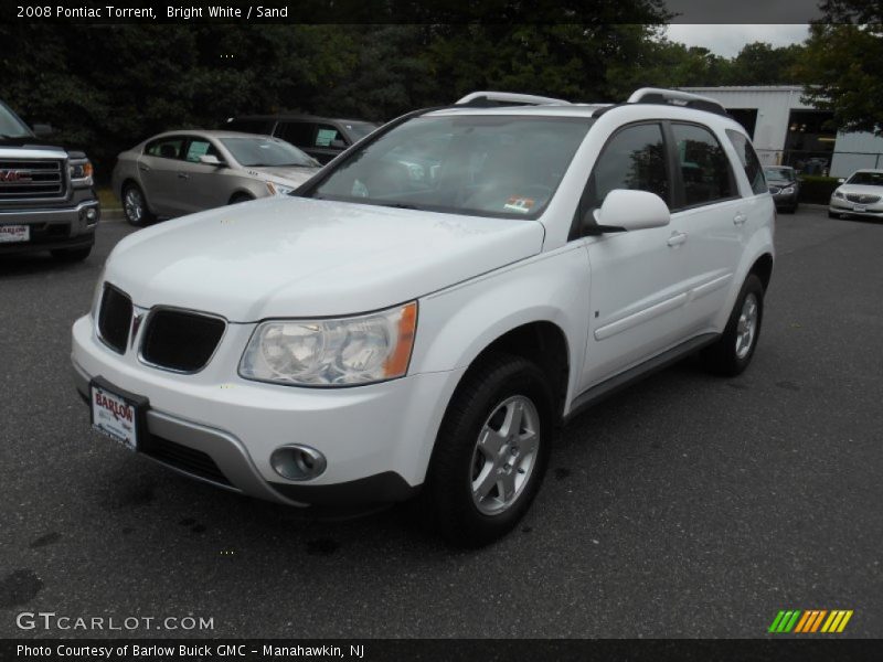 Bright White / Sand 2008 Pontiac Torrent