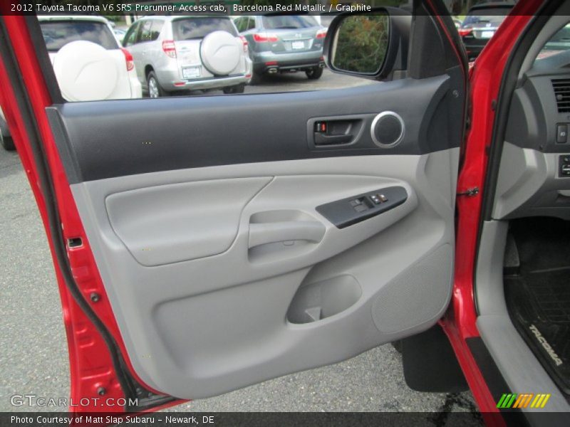 Barcelona Red Metallic / Graphite 2012 Toyota Tacoma V6 SR5 Prerunner Access cab