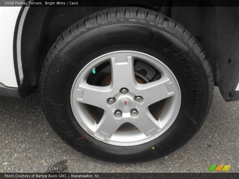 Bright White / Sand 2008 Pontiac Torrent