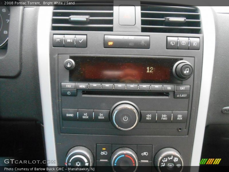 Bright White / Sand 2008 Pontiac Torrent