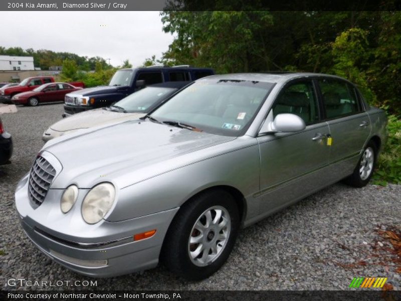 Diamond Silver / Gray 2004 Kia Amanti