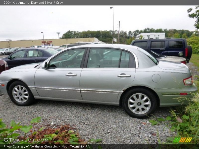 Diamond Silver / Gray 2004 Kia Amanti
