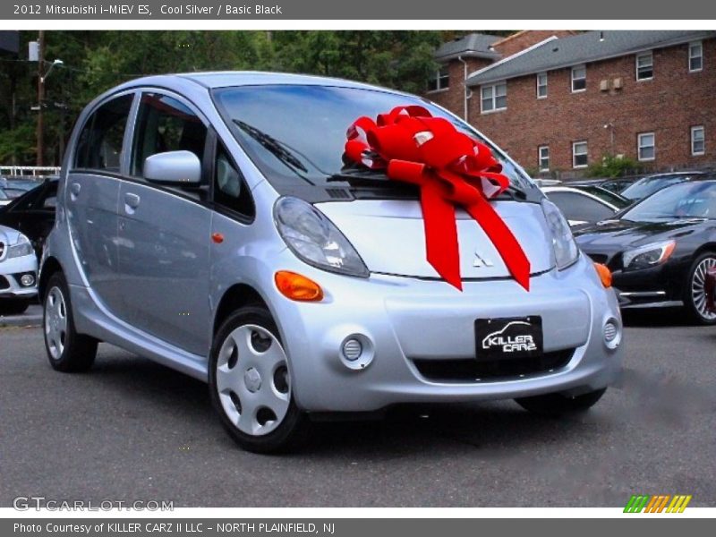 Cool Silver / Basic Black 2012 Mitsubishi i-MiEV ES