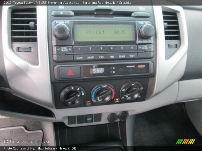 Barcelona Red Metallic / Graphite 2012 Toyota Tacoma V6 SR5 Prerunner Access cab