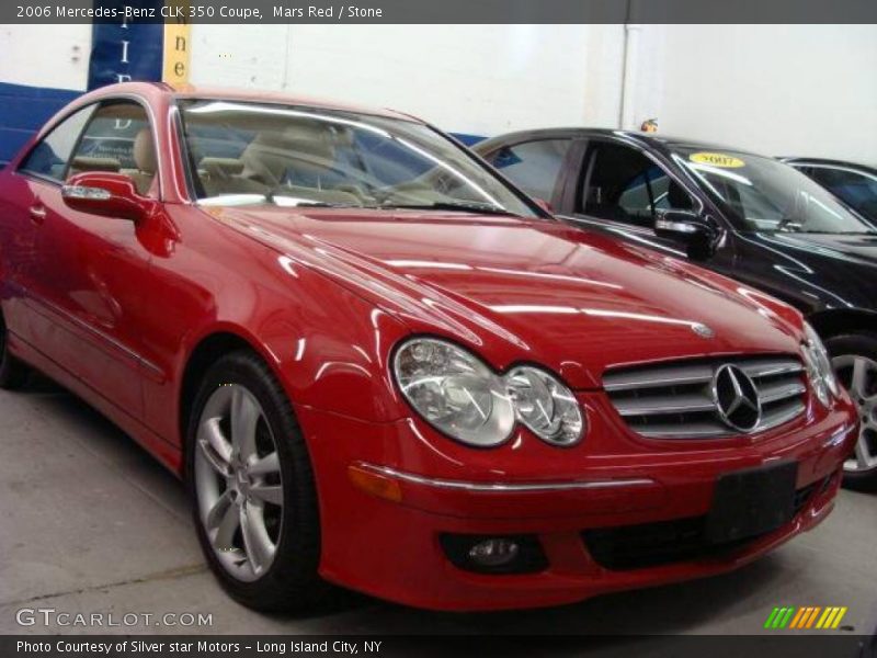 Mars Red / Stone 2006 Mercedes-Benz CLK 350 Coupe