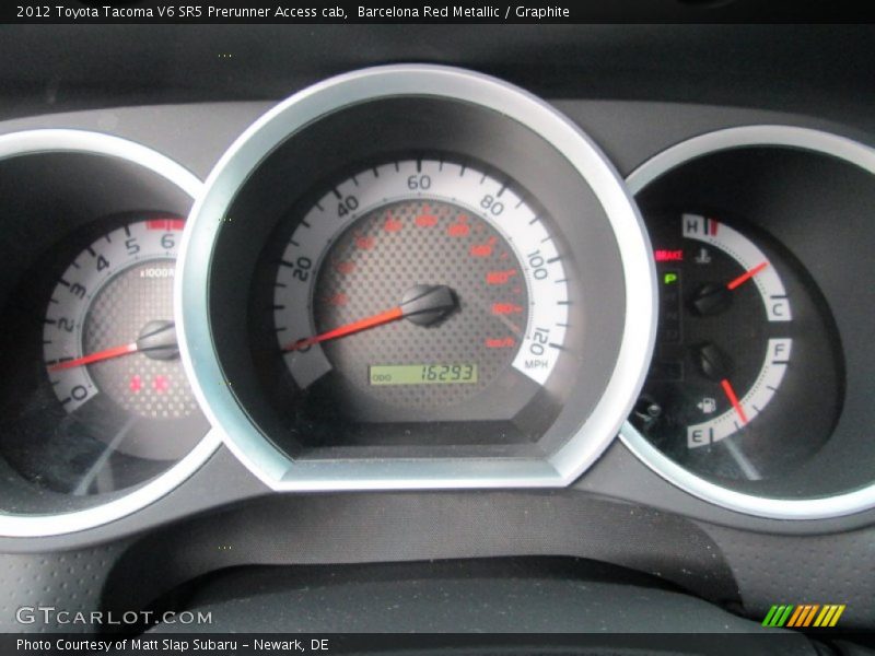 Barcelona Red Metallic / Graphite 2012 Toyota Tacoma V6 SR5 Prerunner Access cab