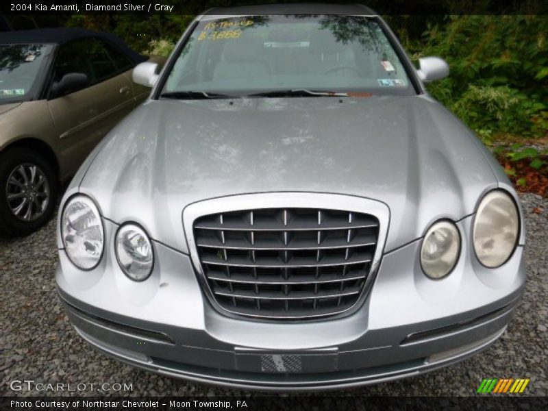 Diamond Silver / Gray 2004 Kia Amanti