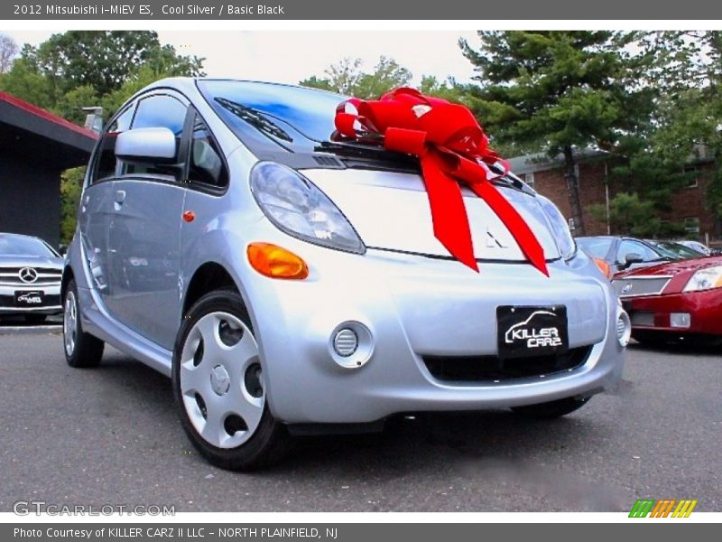 Cool Silver / Basic Black 2012 Mitsubishi i-MiEV ES