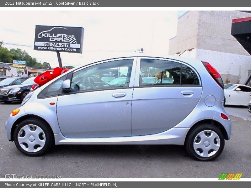 Cool Silver / Basic Black 2012 Mitsubishi i-MiEV ES