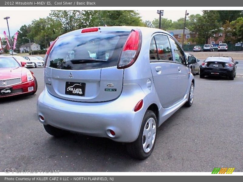 Cool Silver / Basic Black 2012 Mitsubishi i-MiEV ES