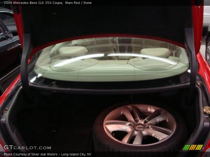 Mars Red / Stone 2006 Mercedes-Benz CLK 350 Coupe