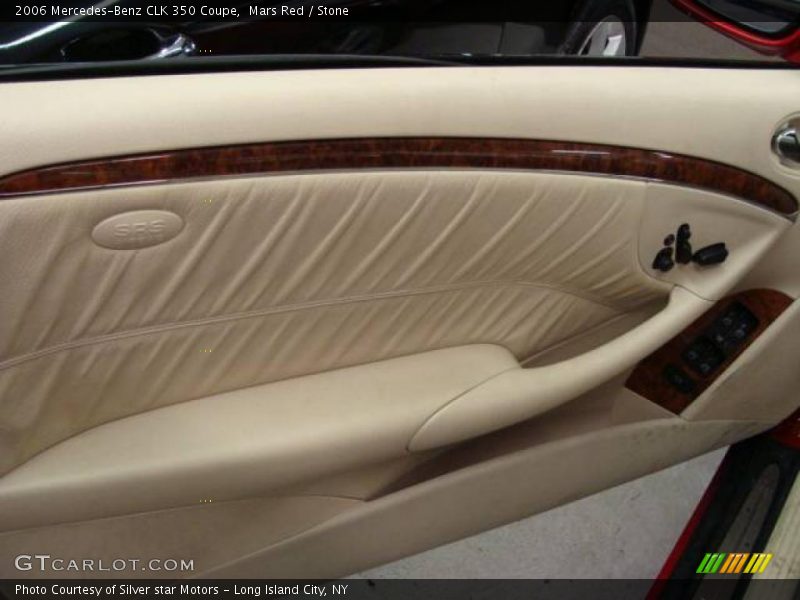 Mars Red / Stone 2006 Mercedes-Benz CLK 350 Coupe