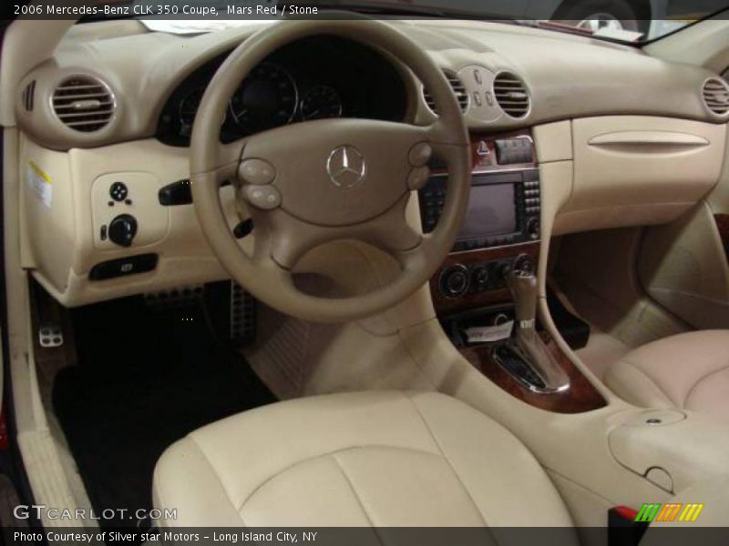 Mars Red / Stone 2006 Mercedes-Benz CLK 350 Coupe