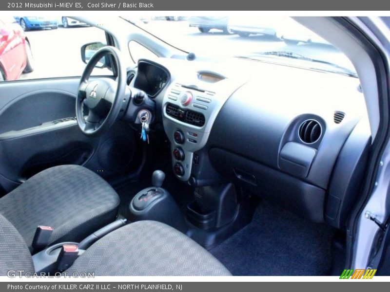 Cool Silver / Basic Black 2012 Mitsubishi i-MiEV ES