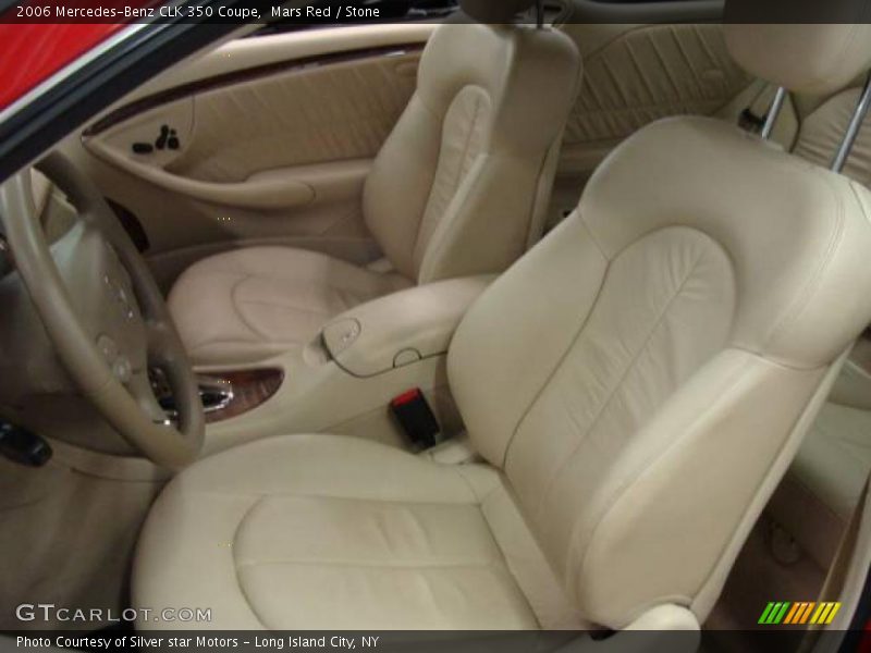 Mars Red / Stone 2006 Mercedes-Benz CLK 350 Coupe