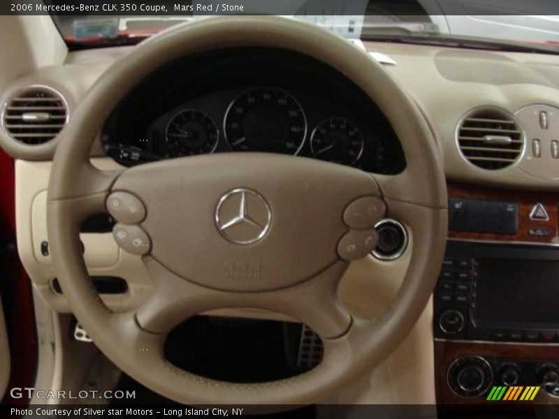 Mars Red / Stone 2006 Mercedes-Benz CLK 350 Coupe