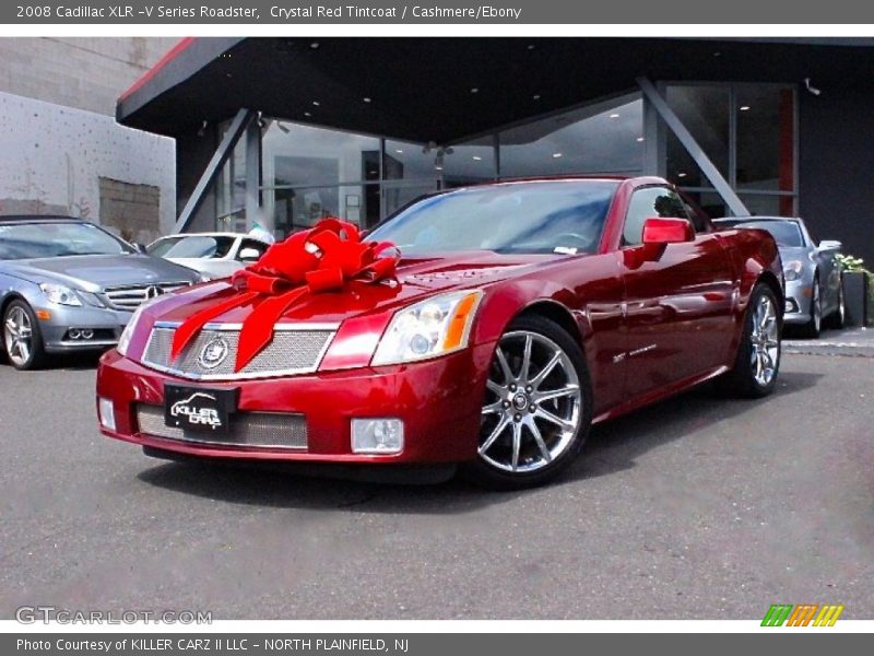 Crystal Red Tintcoat / Cashmere/Ebony 2008 Cadillac XLR -V Series Roadster