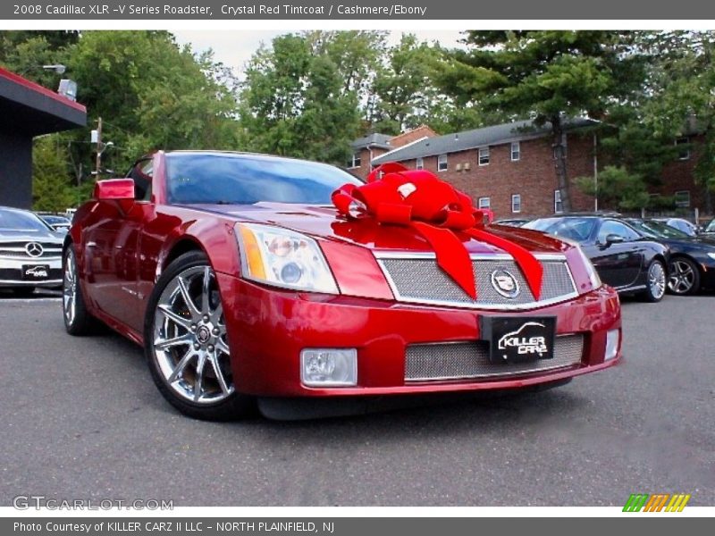 Crystal Red Tintcoat / Cashmere/Ebony 2008 Cadillac XLR -V Series Roadster