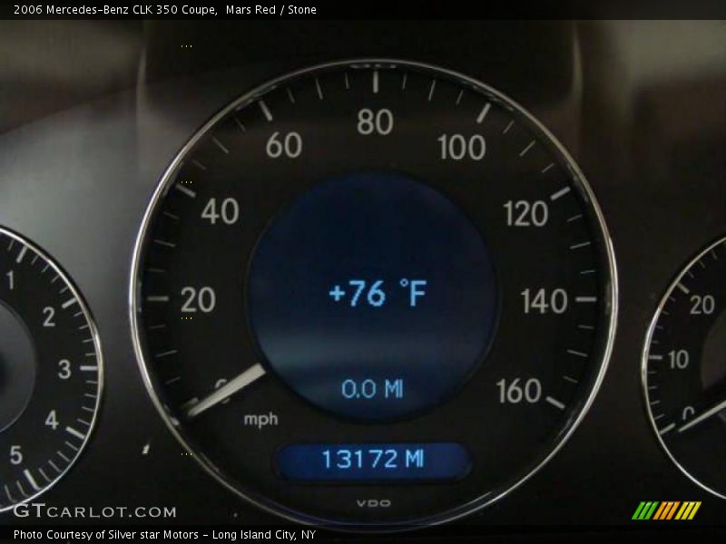 Mars Red / Stone 2006 Mercedes-Benz CLK 350 Coupe