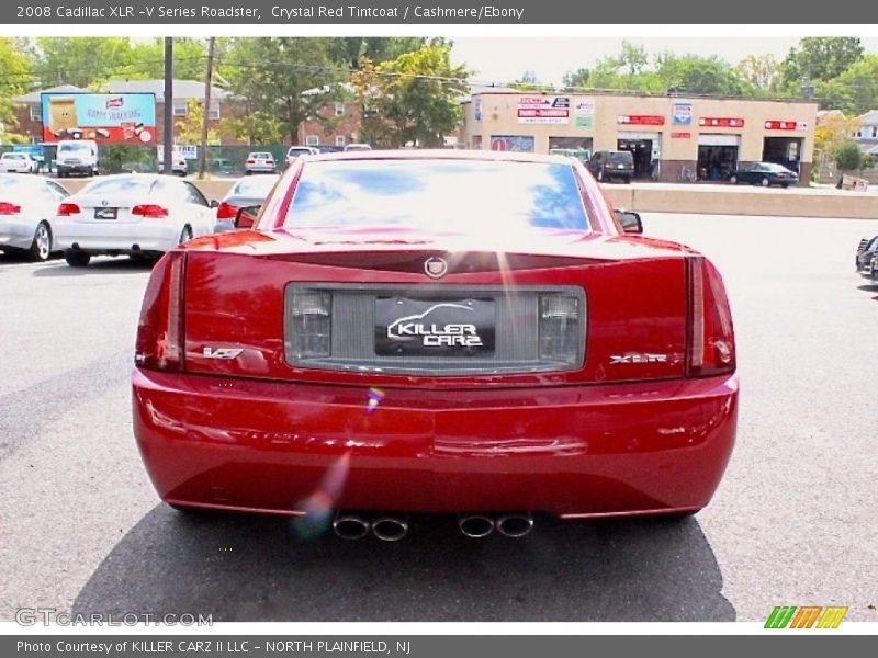 Crystal Red Tintcoat / Cashmere/Ebony 2008 Cadillac XLR -V Series Roadster