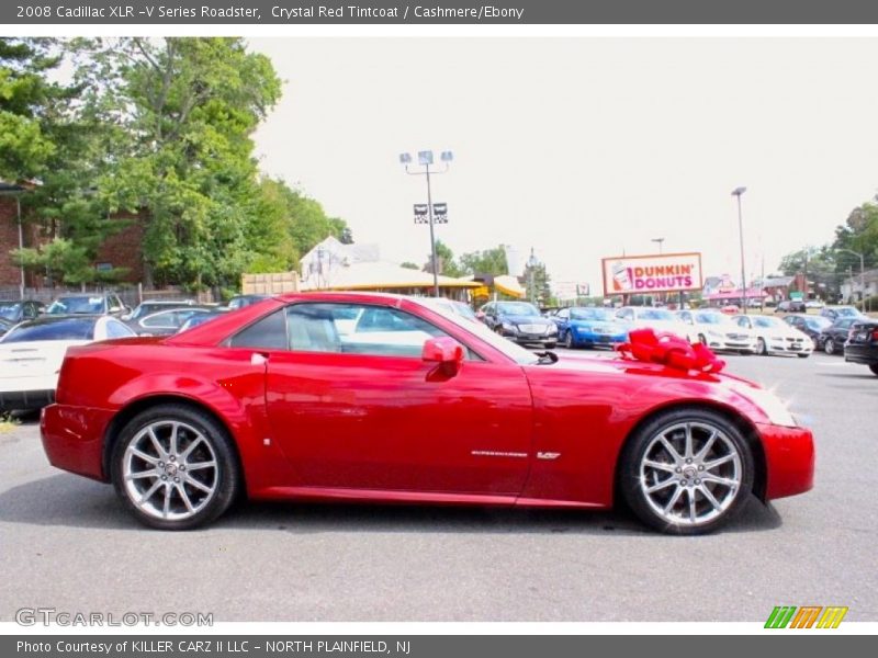  2008 XLR -V Series Roadster Crystal Red Tintcoat