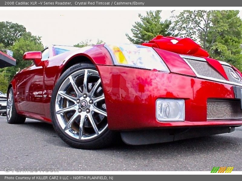 Crystal Red Tintcoat / Cashmere/Ebony 2008 Cadillac XLR -V Series Roadster