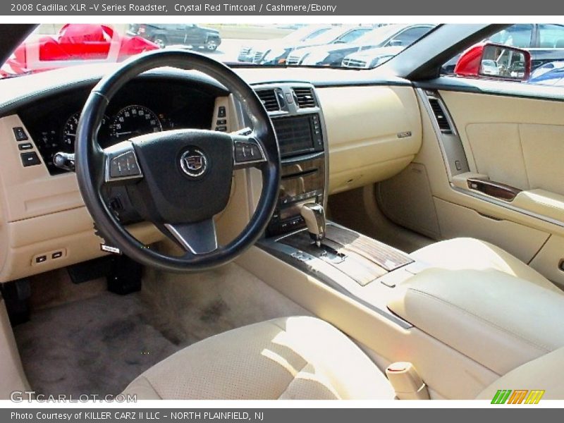 Cashmere/Ebony Interior - 2008 XLR -V Series Roadster 