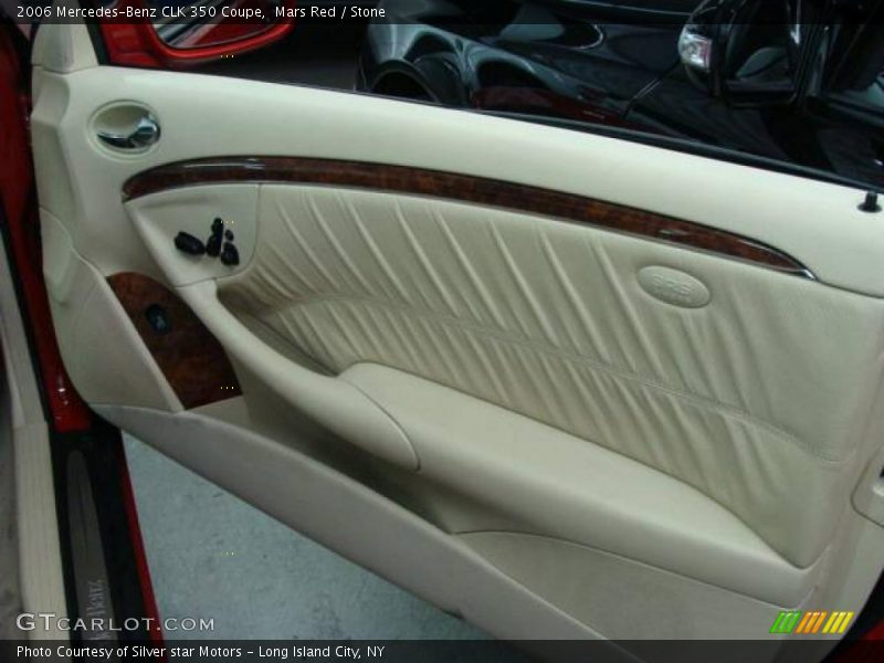 Mars Red / Stone 2006 Mercedes-Benz CLK 350 Coupe