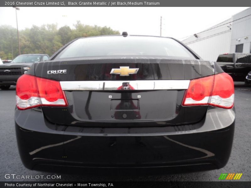 Black Granite Metallic / Jet Black/Medium Titanium 2016 Chevrolet Cruze Limited LS