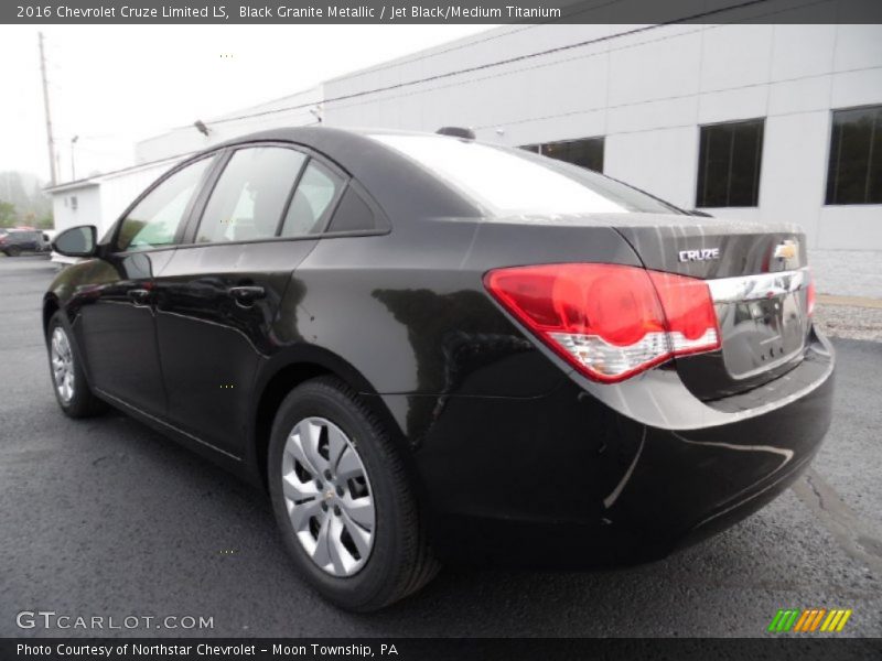 Black Granite Metallic / Jet Black/Medium Titanium 2016 Chevrolet Cruze Limited LS