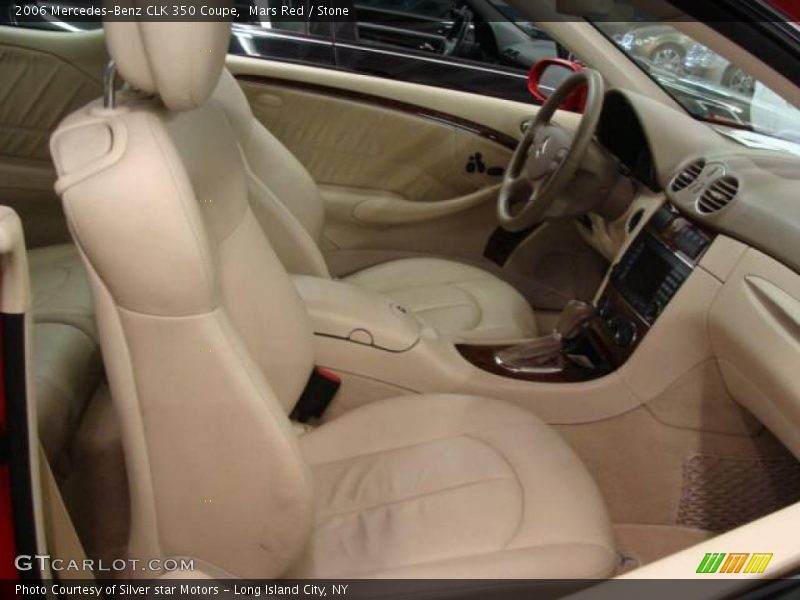 Mars Red / Stone 2006 Mercedes-Benz CLK 350 Coupe