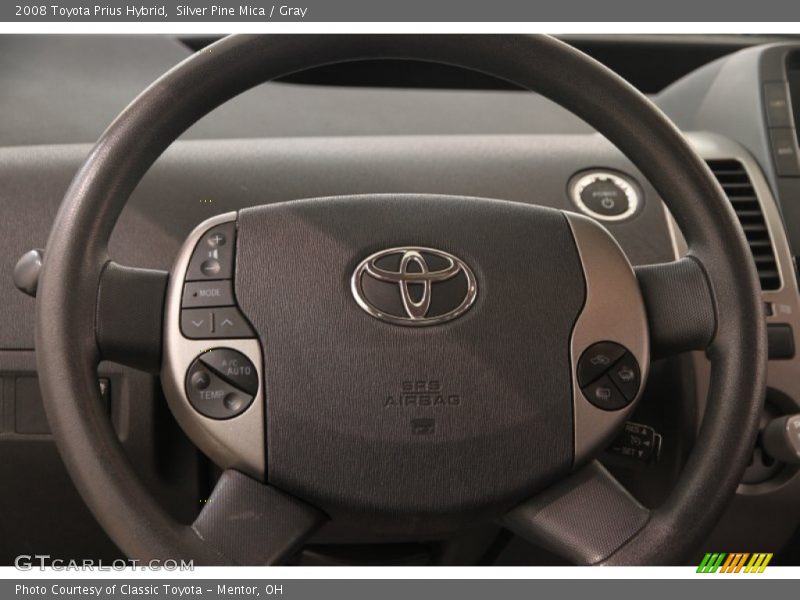 Silver Pine Mica / Gray 2008 Toyota Prius Hybrid