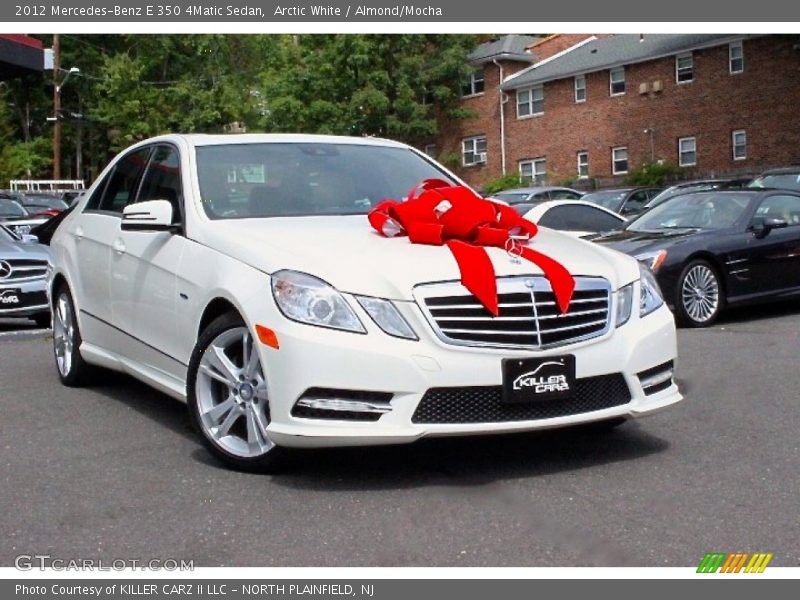 Arctic White / Almond/Mocha 2012 Mercedes-Benz E 350 4Matic Sedan