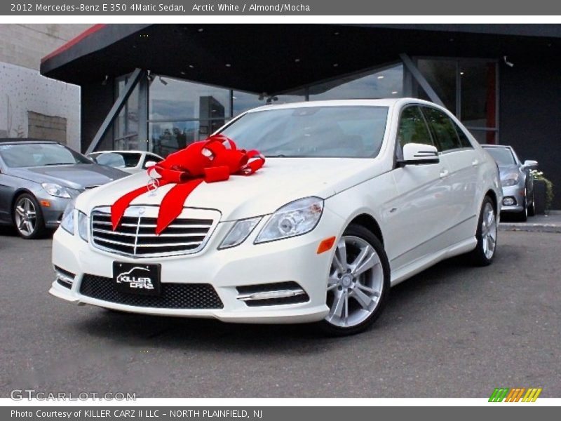 Arctic White / Almond/Mocha 2012 Mercedes-Benz E 350 4Matic Sedan