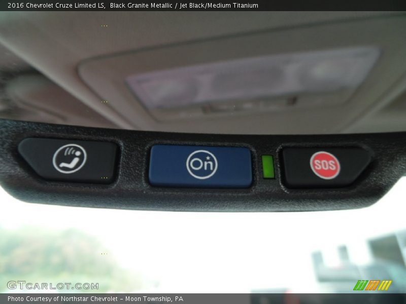 Black Granite Metallic / Jet Black/Medium Titanium 2016 Chevrolet Cruze Limited LS