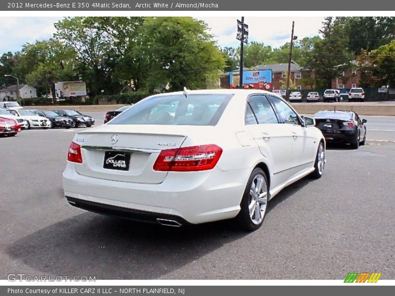 Arctic White / Almond/Mocha 2012 Mercedes-Benz E 350 4Matic Sedan