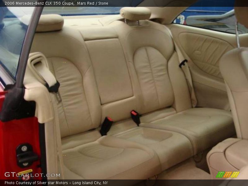 Mars Red / Stone 2006 Mercedes-Benz CLK 350 Coupe