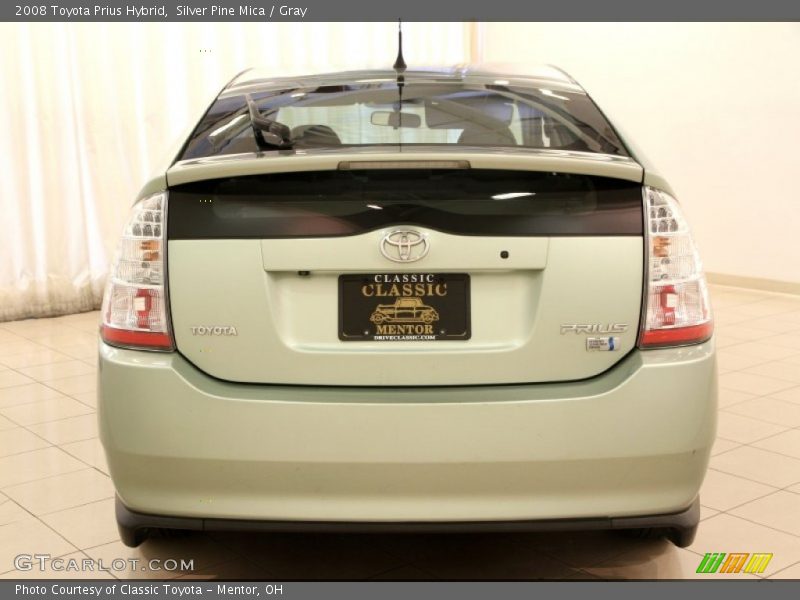 Silver Pine Mica / Gray 2008 Toyota Prius Hybrid